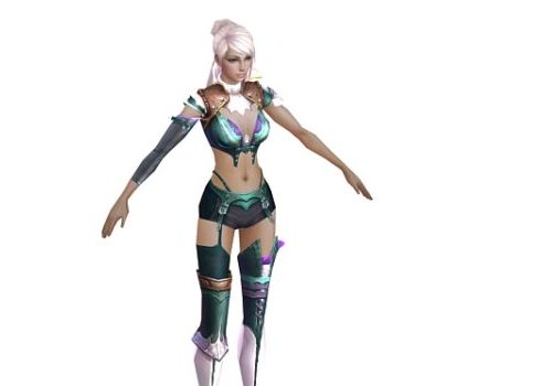 Fantasy Anime Woman Warrior Characters