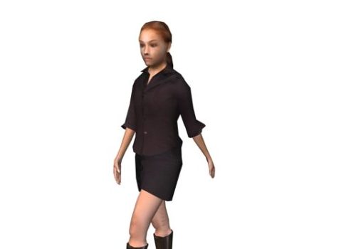 Fashion Office Woman Characters