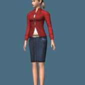 Fashion Woman Rigged | Characters