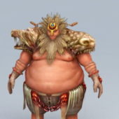 Barbarian Warrior Game Character