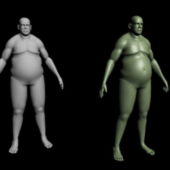 Fat Man Body Character
