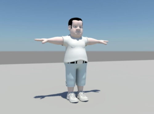 Fat Man Character