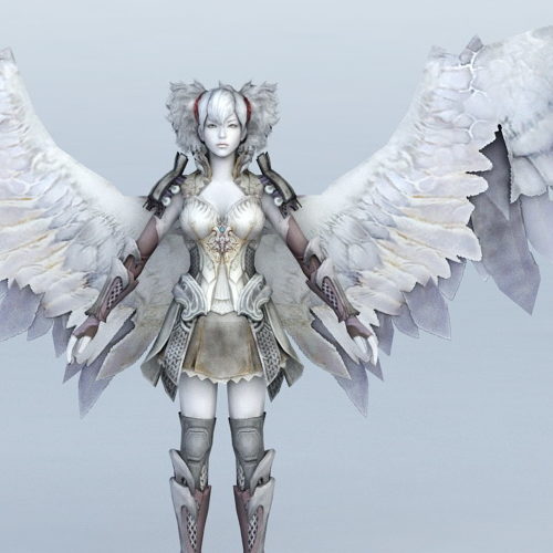 Female Character God Angel Warrior