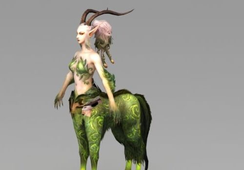 Female Centaur Character