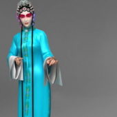 Female Character Chinese Peking Opera Character