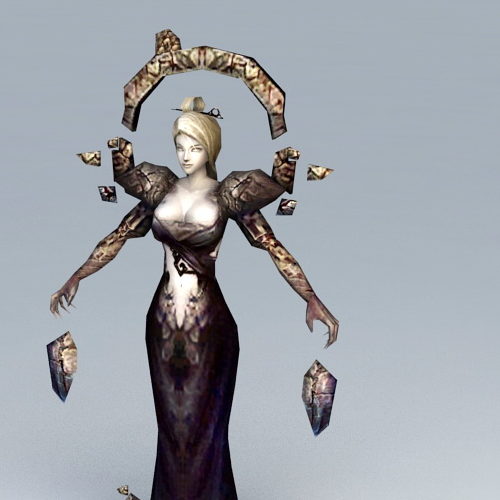 Female Character Dark Sorceress