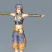Female Samurai Warrior Character