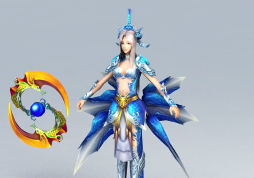 Female Character Warrior Goddess