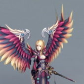 Female Warrior Angel