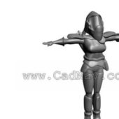 Female Armor Character