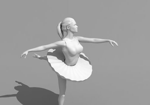 Character Female Ballet Dancer