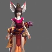 Female Fox Warrior | Characters