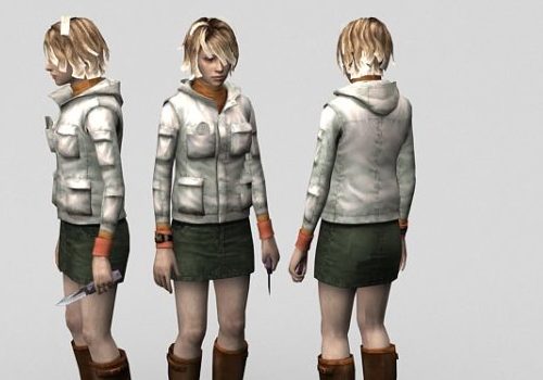 City Female Game Character