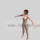 Young Female Body Character