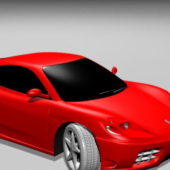 Red Ferrari 360 Sports Car