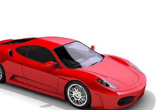 Ferrari F430 Red Car Vehicle