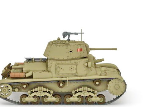 Fiat M13 Italian Military Tank