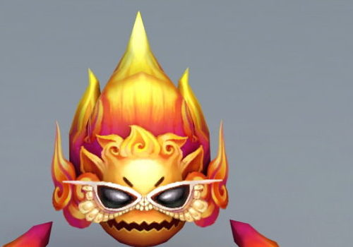 Character Fire Demon Monster