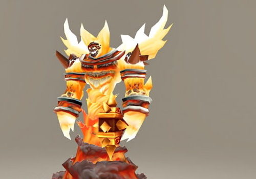 Fire Lord Ragnaros Game Character