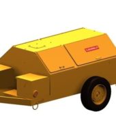 Flammable Trailer Cart Vehicle