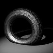 Car Flat Tyre