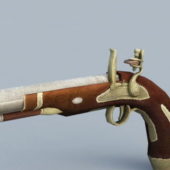 Weapon Flintlock Pistol