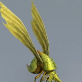 Flying Beetle Monster Animal