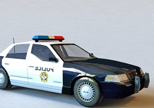 Ford Crown Police Car