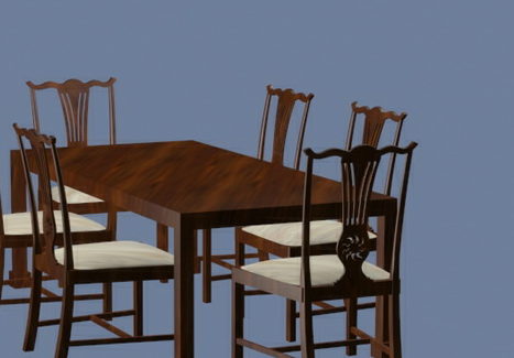 Dining Table Chair Furniture Set