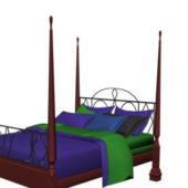 Furniture Four Poster Bed