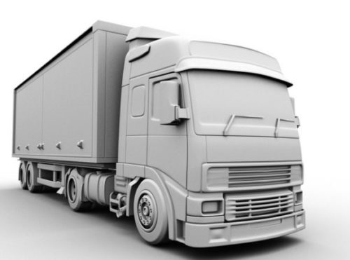 Vehicle Freightliner Box Truck