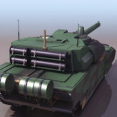 French Amx Battle Tank