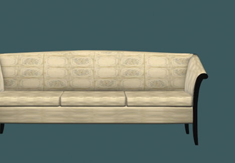 French Vintage Country Settee