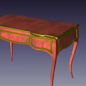 French Country Wood Writing Desk