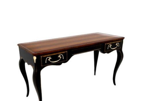 French Wood Style Antique Table Furniture