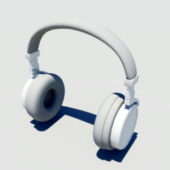 Full Size White Headphone