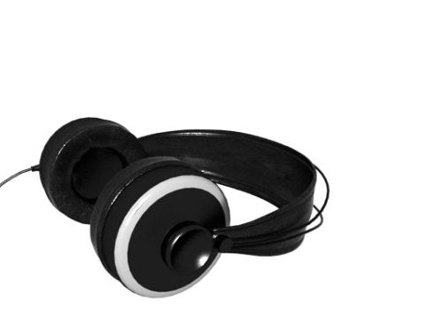 Full Size Black Headphones