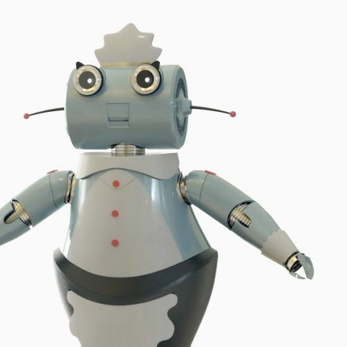 Character Future Robot Servant