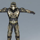 Future Soldier Sci-fi Concept