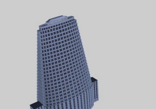 Futuristic City Office Building
