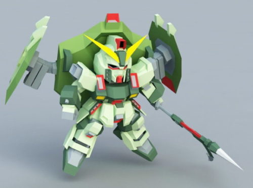 Forbidden Gundam Game Character