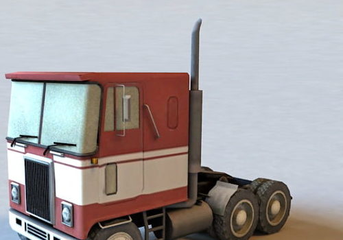 Gmc Semi Tractor Truck Vehicle