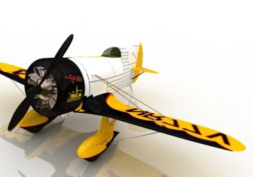 Gee Bee R Racer Airplane