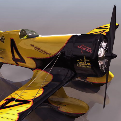 American Military Geebee Z Racing Aircraft