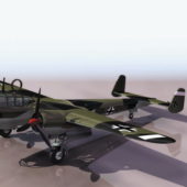 Ww2 German Dornier Do17 Fighter Aircraft