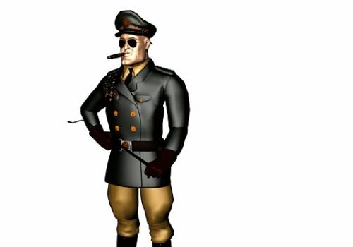 Nazi Officer Character Characters