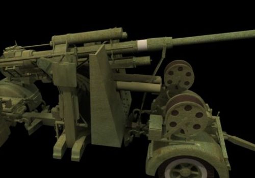 German Military Anti-aircraft Gun