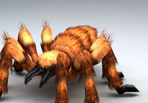 Giant Spider Animal Rigged
