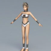 Girl Bikini Game Character