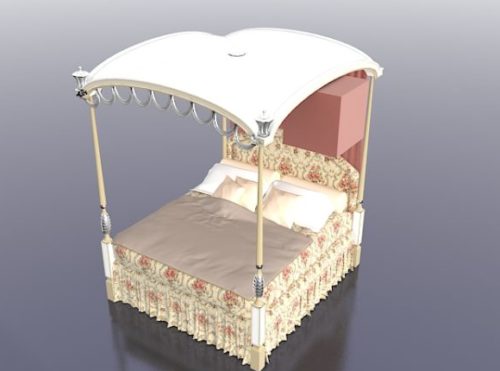 Girl Style Canopy Bed